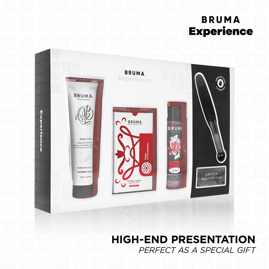 Set de regalo de masaje BRUMA Xperience Sweet Strawberry