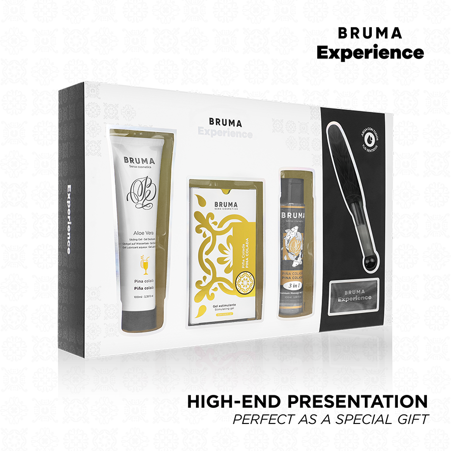 Set de regalo de masaje BRUMA XPERIENCE Sweet Piña Colada