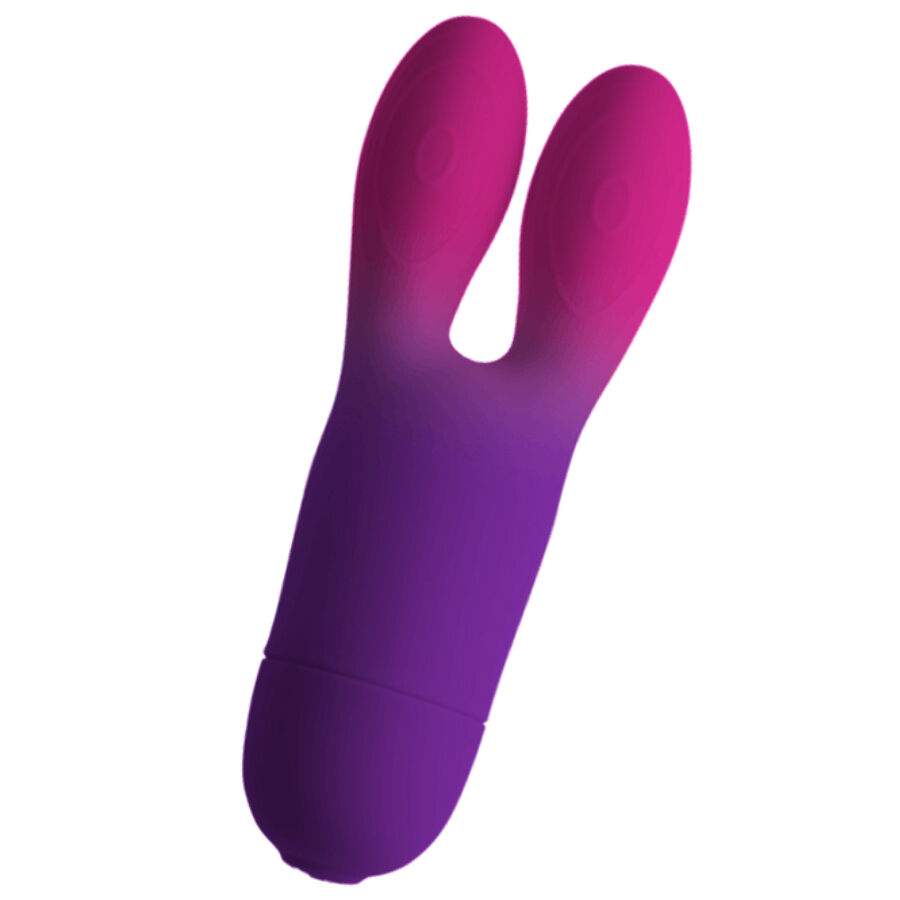 ROCKS-OFF Glo Girl Bunny, vibrador conejito morado