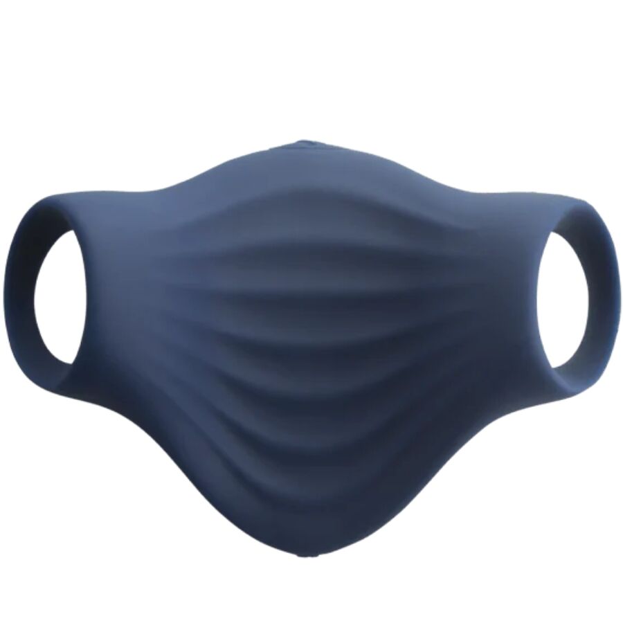 Masturbador vibrador ROCKS-OFF Palm Blue