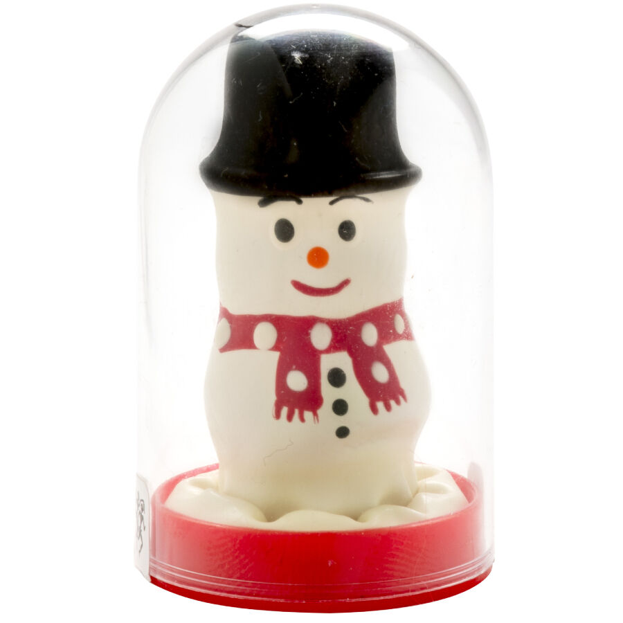 CONDOMERIE Snowman: regalo erótico divertido pintado a mano