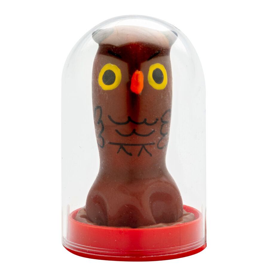 Regalo erótico CONDOMERIE pintado a mano con motivo de búho