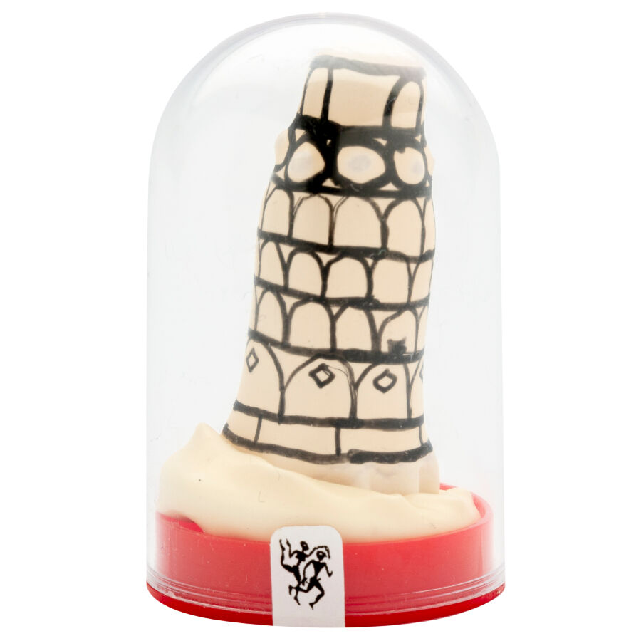 CONDOMERIE Pisa Tower, regalo original para adultos pintado a mano