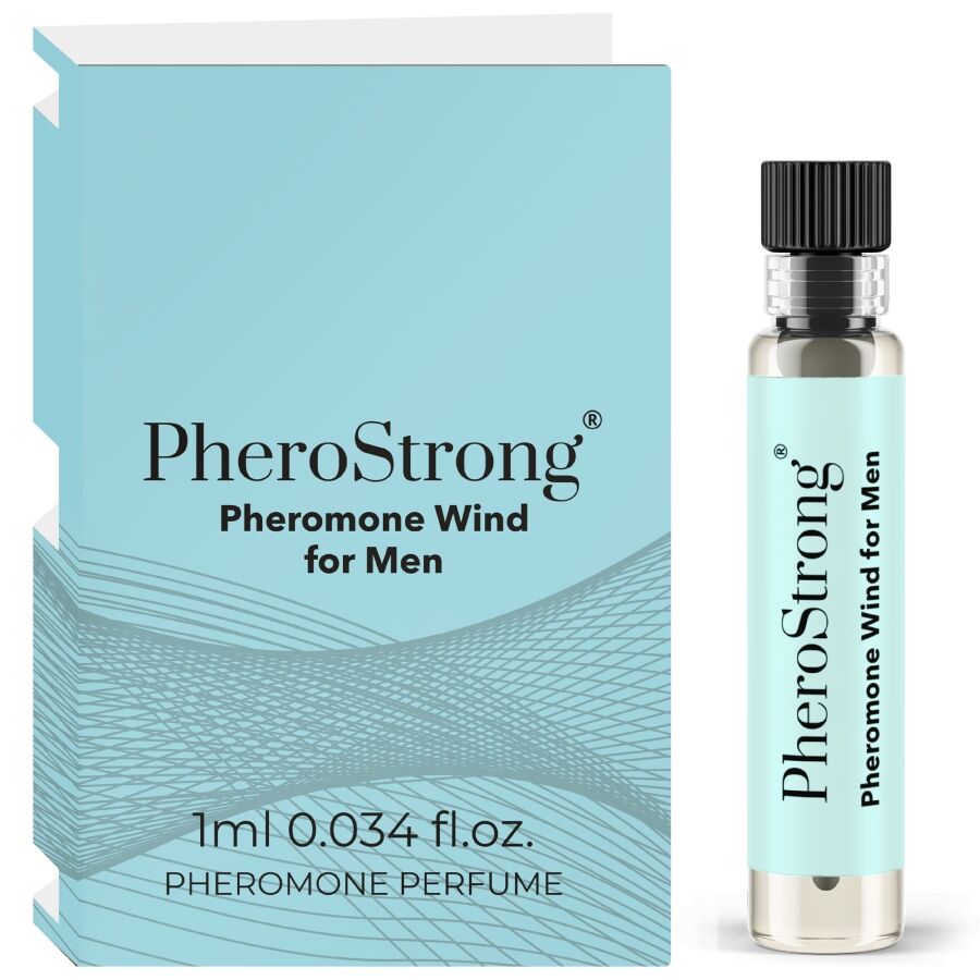Perfume con feromonas PheroStrong Wind for Men, 1 ml