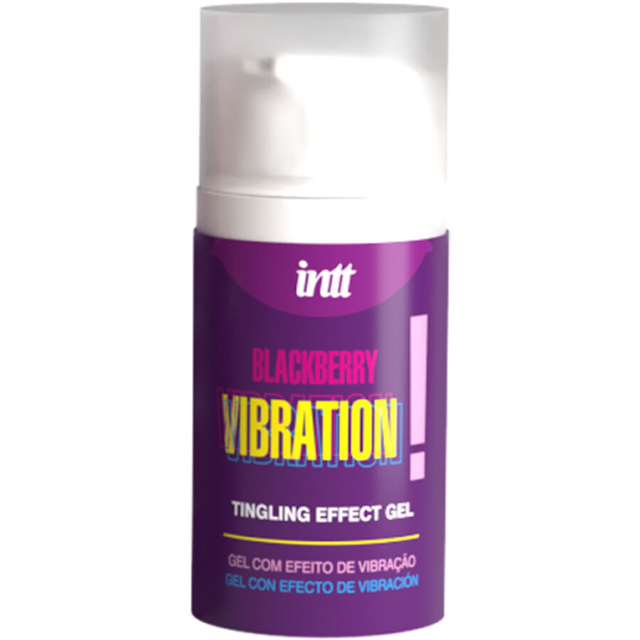 Gel íntimo INTT RELEASES con sabor a mora, 15 ml