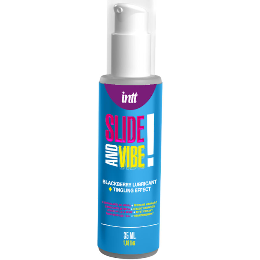 INTT RELEASES Kissable lubricante con sabor a mora, 35 ml