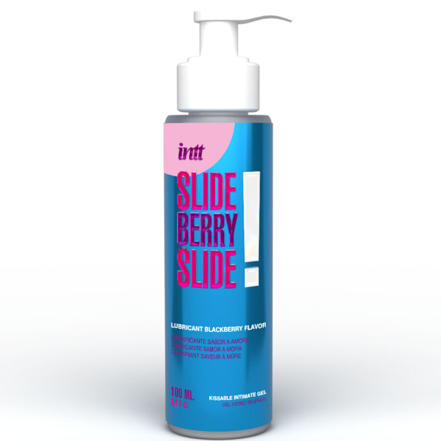 INTT RELEASES Kissable lubricante con sabor a mora, 100 ml