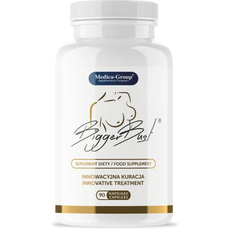 MEDICA GROUP Bigger Bust Firming, 90 cápsulas