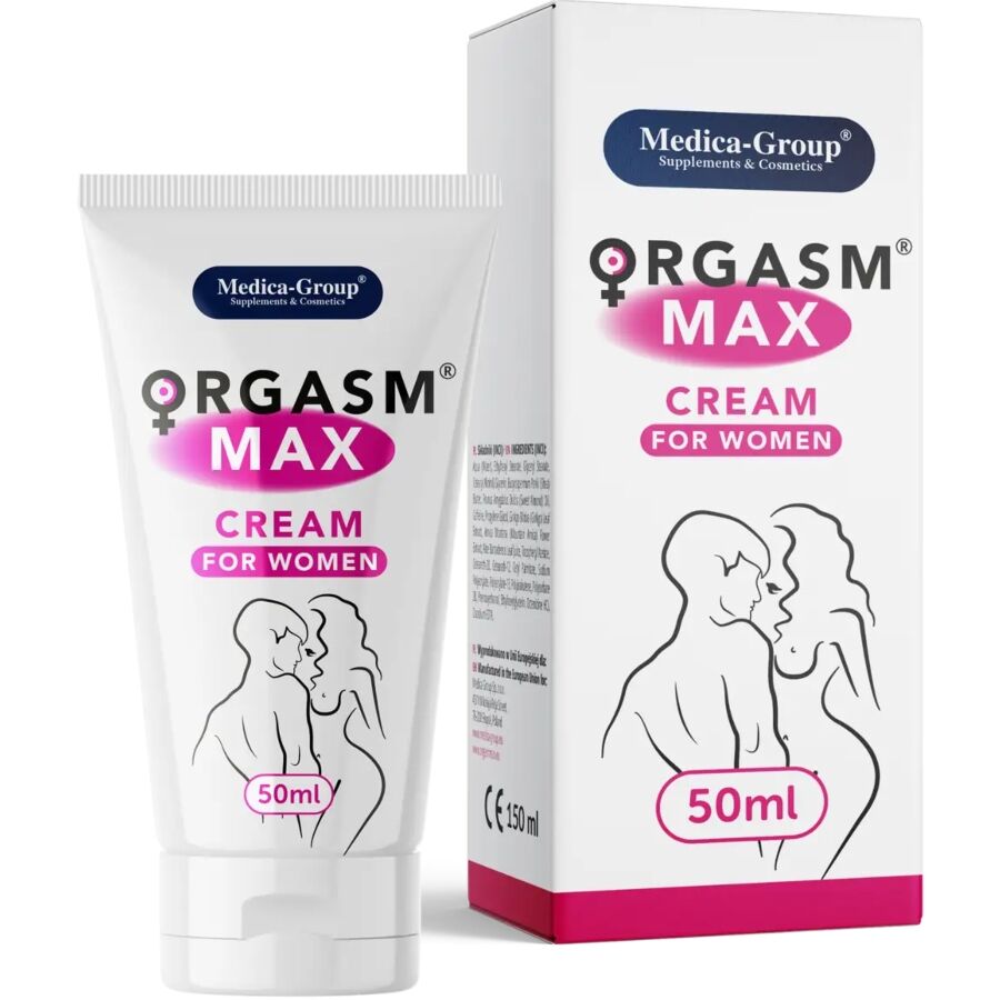 Crema Orgasm Max de MEDICA GROUP para mujeres, 50 ml
