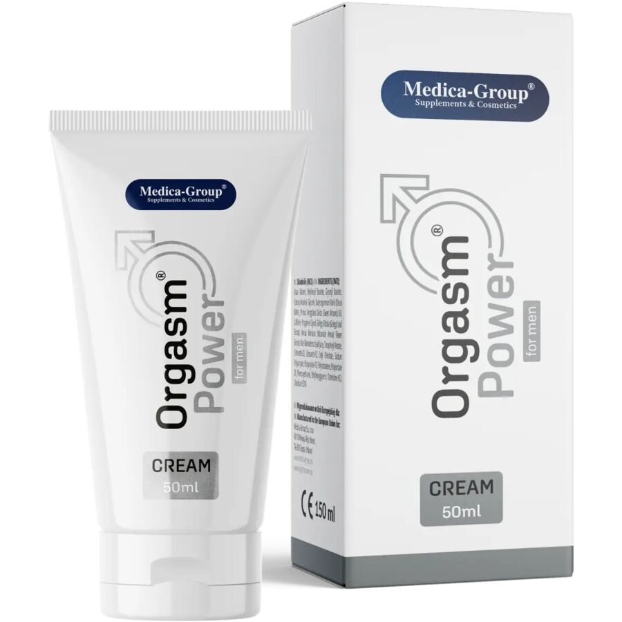 Crema íntima para hombres MEDICA GROUP Orgasm Power, 50 ml
