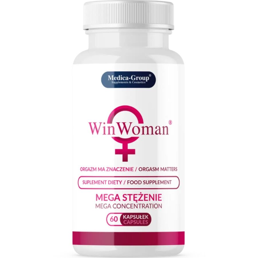 MEDICA GROUP WinWoman complemento alimenticio, 60 cápsulas
