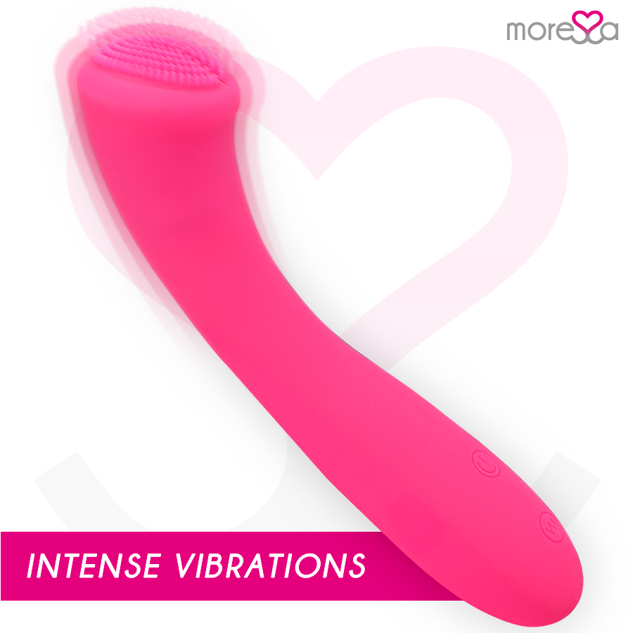 Vibrador para punto G MORESSA Celso de silicona, recargable
