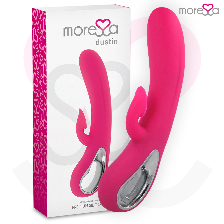 MORESSA Dustin vibrador rabbit con estimulación del clítoris