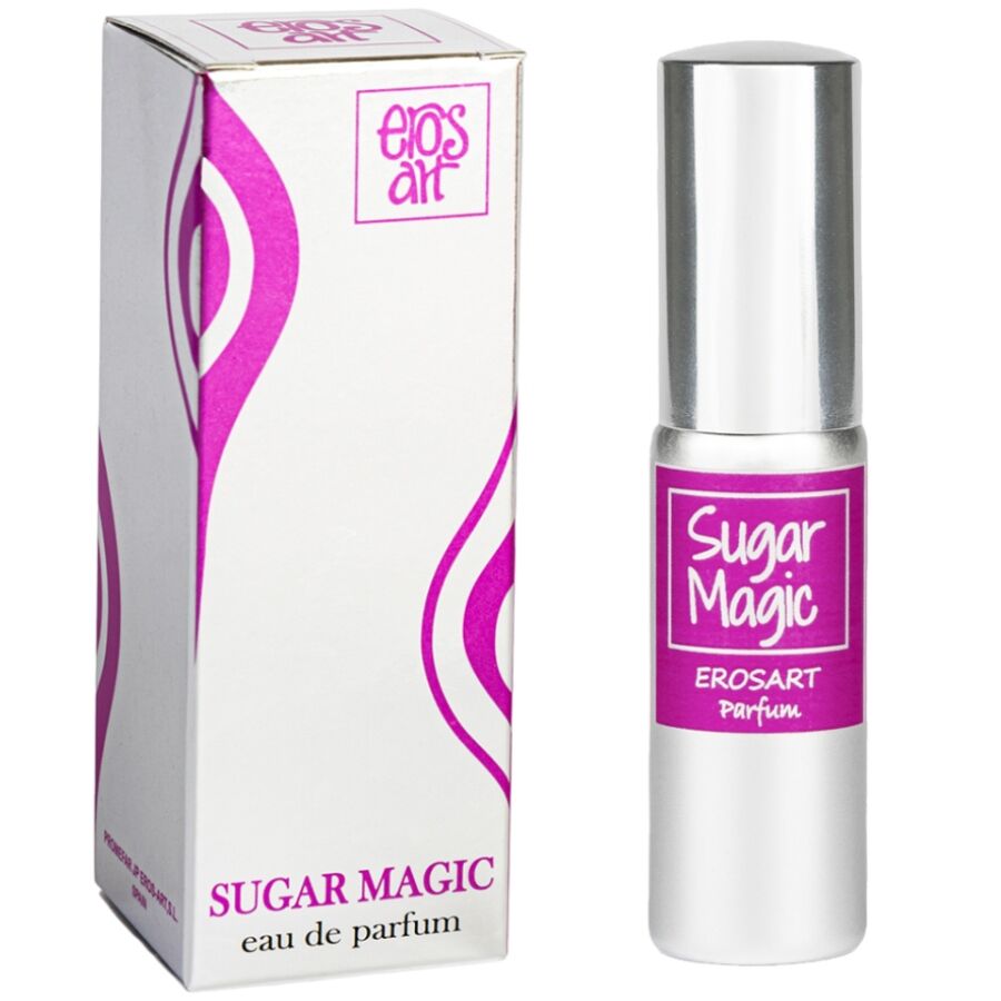Perfume corporal EROS-ART Sugar Magic con aroma a algodón de azúcar, 20 ml