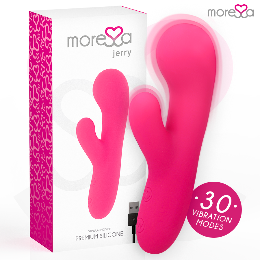 Vibrador de punto G MORESSA Jerry con dos motores
