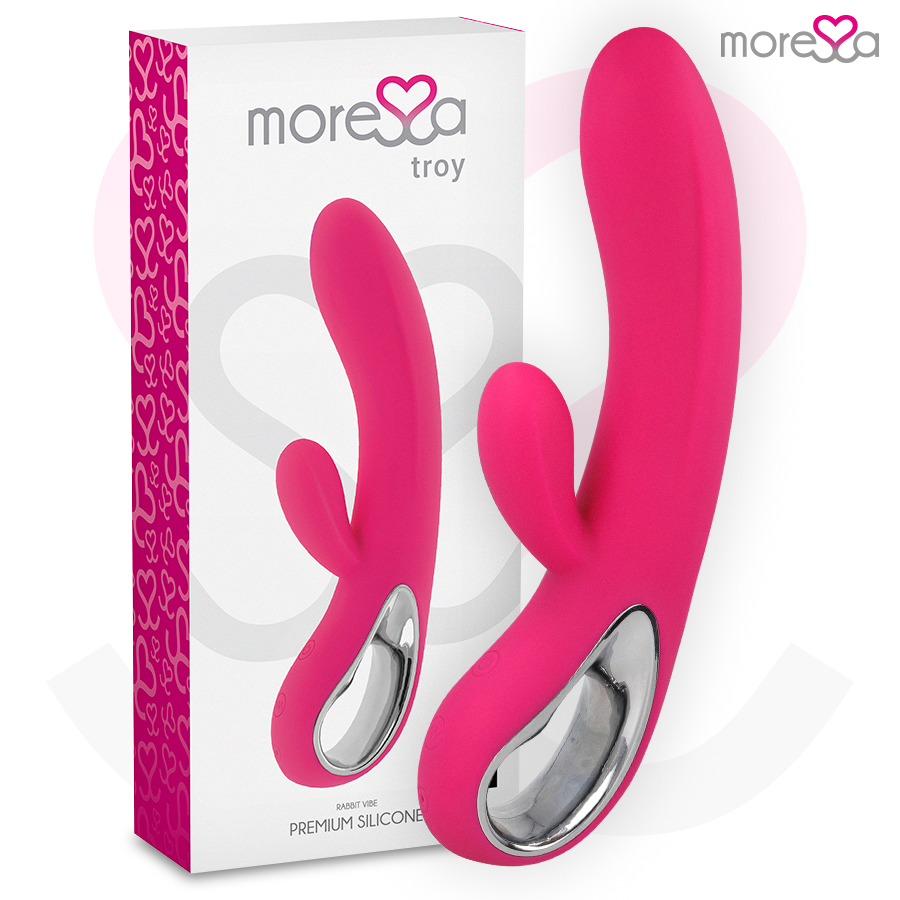 MORESSA Troy vibrador para punto G con dos motores