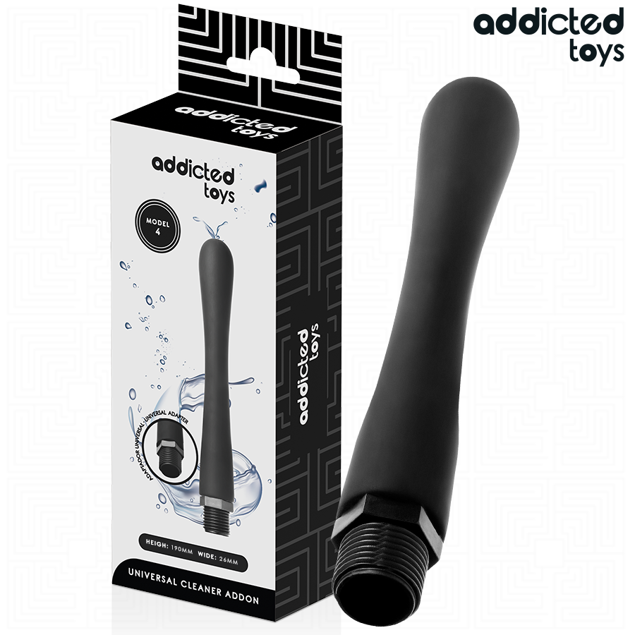 Ducha anal Addicted Toys Model 4 con adaptador universal