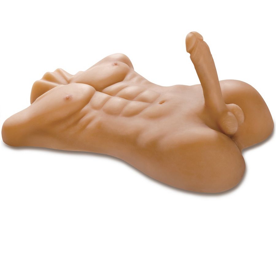 EXTREME TOYZ Mega Male torso masturbador masculino