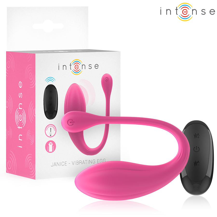 Vibrador para parejas INTENSE Janice con mando a distancia