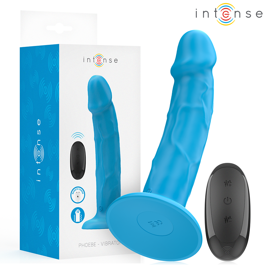 Vibrador de punto G INTENSE PHOEBE con mando a distancia