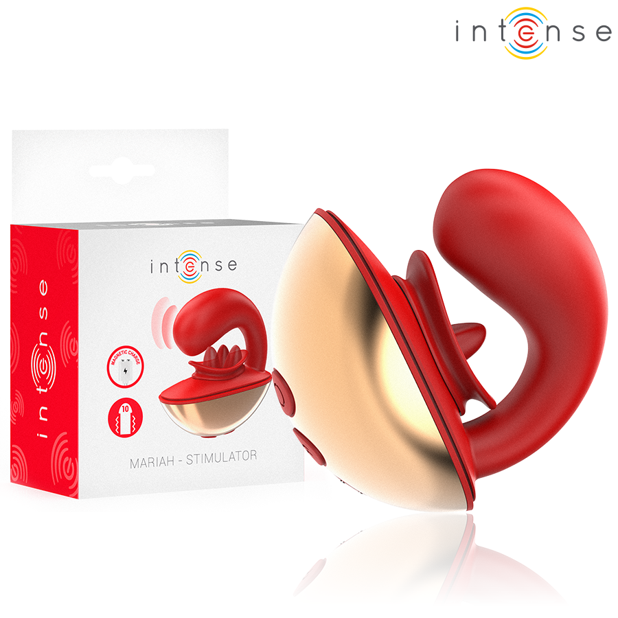 Vibrador para parejas en forma de U INTENSE Mariah