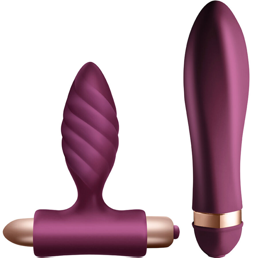 CLIMAXIMUM Desire Kit: set de regalo de juguetes sexuales con vibrador y plug anal