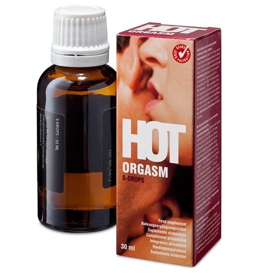 Cobeco Hot Orgasm Drops, gotas eróticas, 30 ml