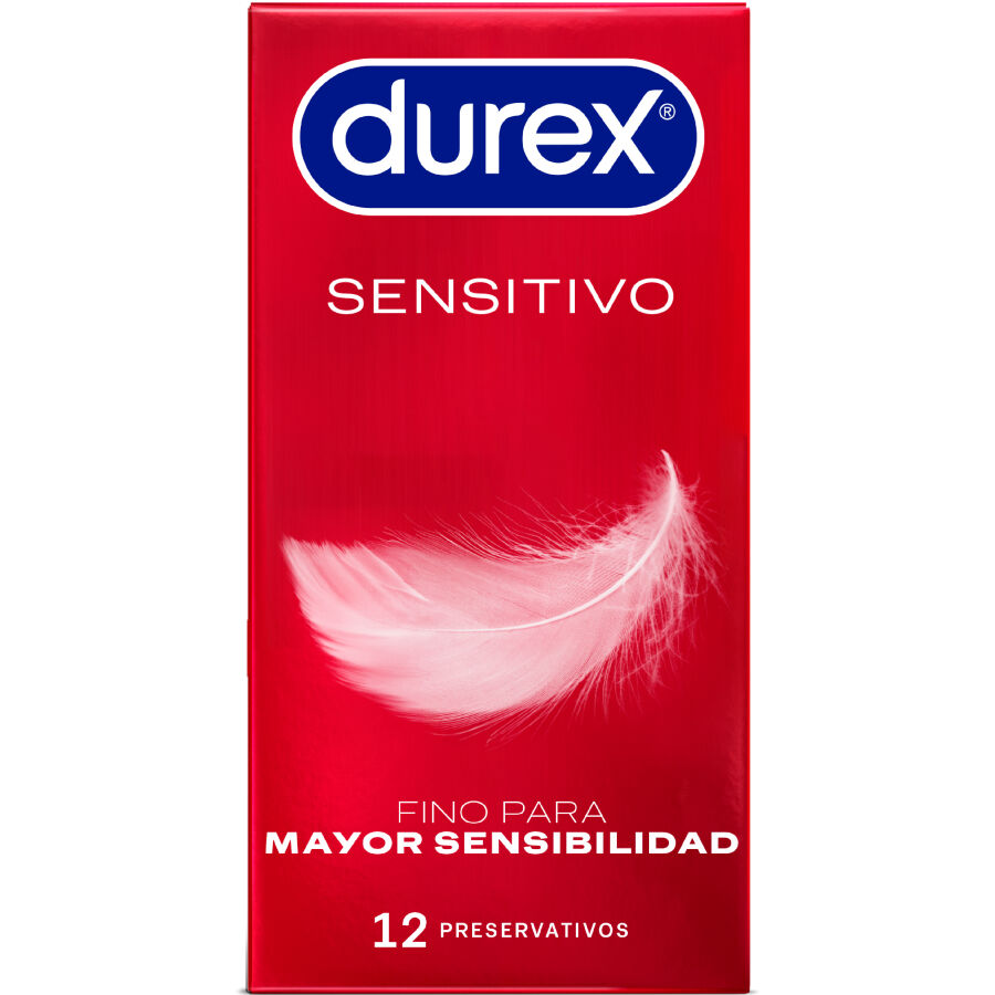 Preservativos finos Durex Sensitive, 12 unidades