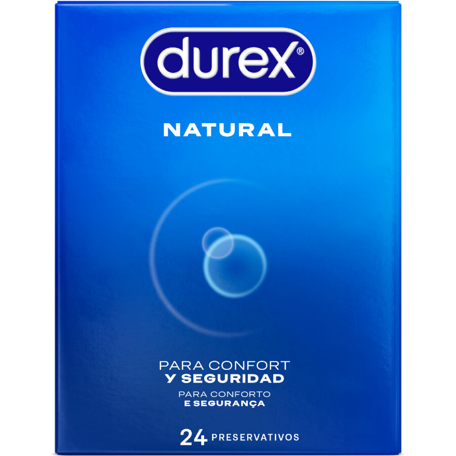 Preservativos Durex Natural estándar, 24 unidades