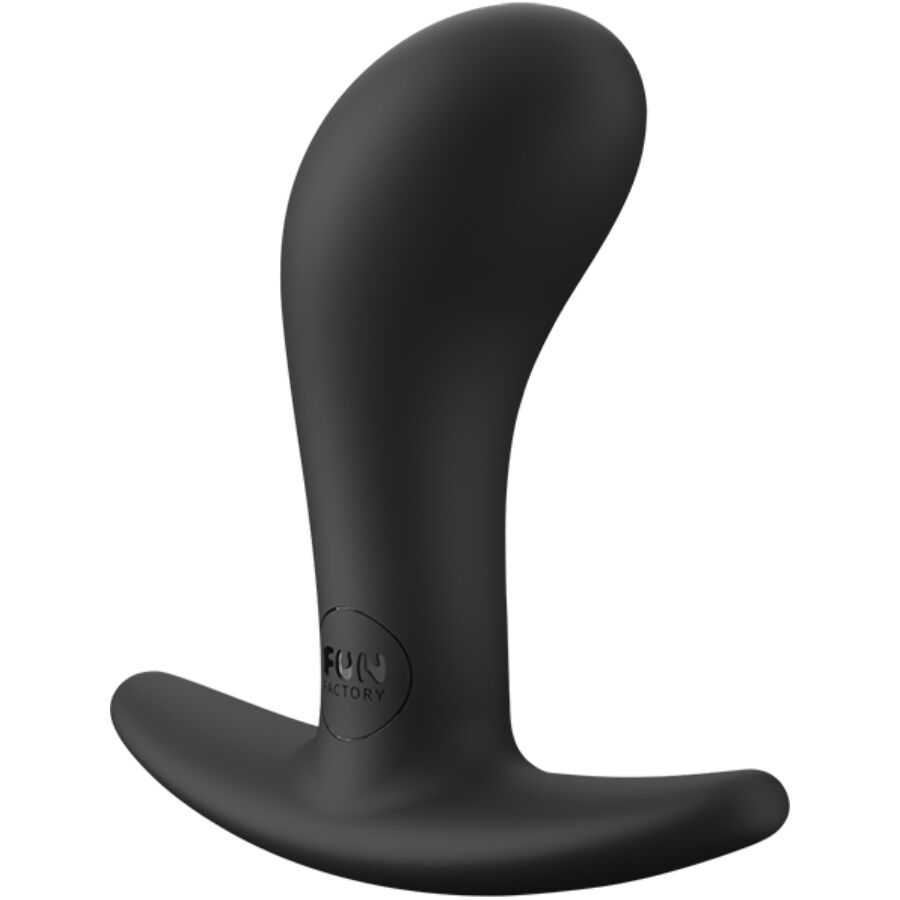 FUN FACTORY Bootie, plug anal, talla S, negro