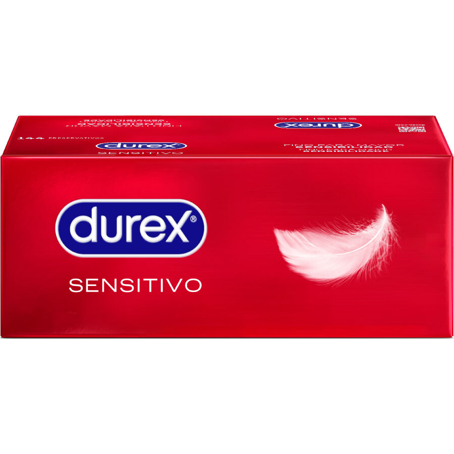 Preservativos finos Durex Sensitive, 144 unidades