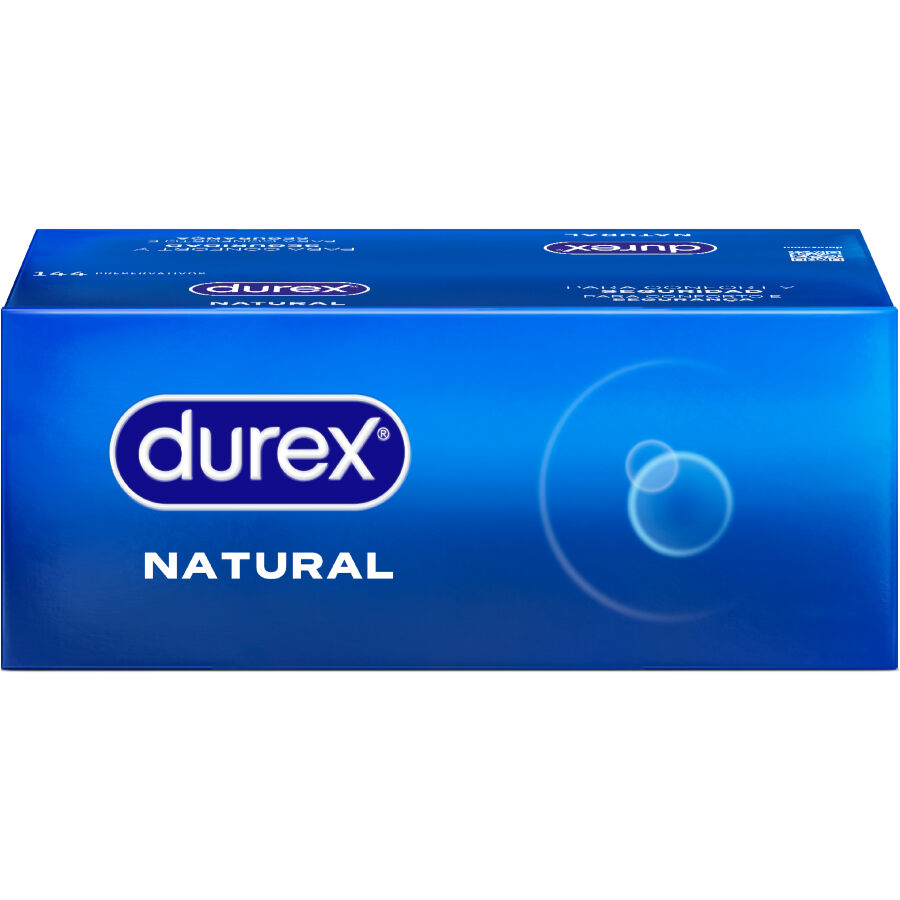 Preservativos Durex Natural Comfort Standard, 144 unidades