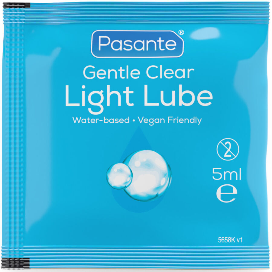 Lubricante de base acuosa Pasante Light, 5 ml