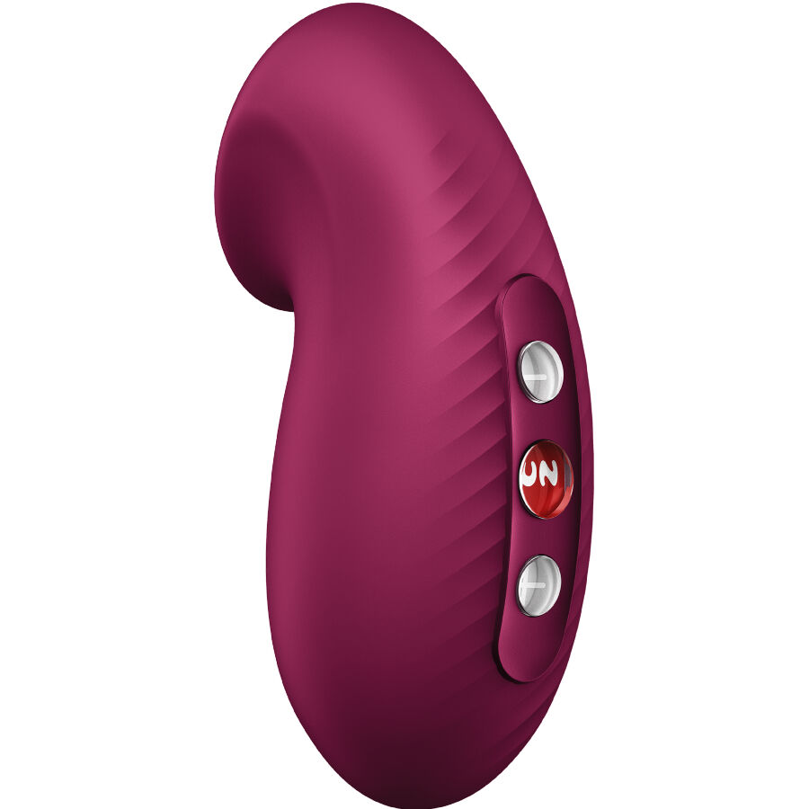 Vibrador de ondas de presión FUN FACTORY Desire Air Pulse, rojo vino