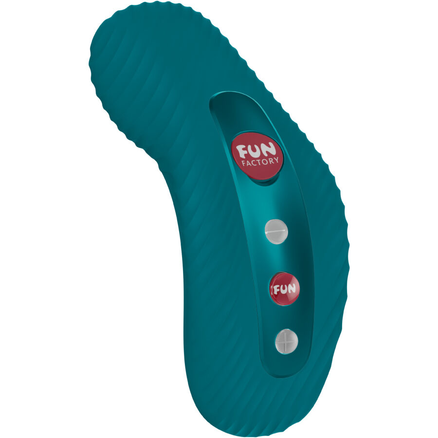 FUN FACTORY LAYA III, vibrador de contacto en verde botella