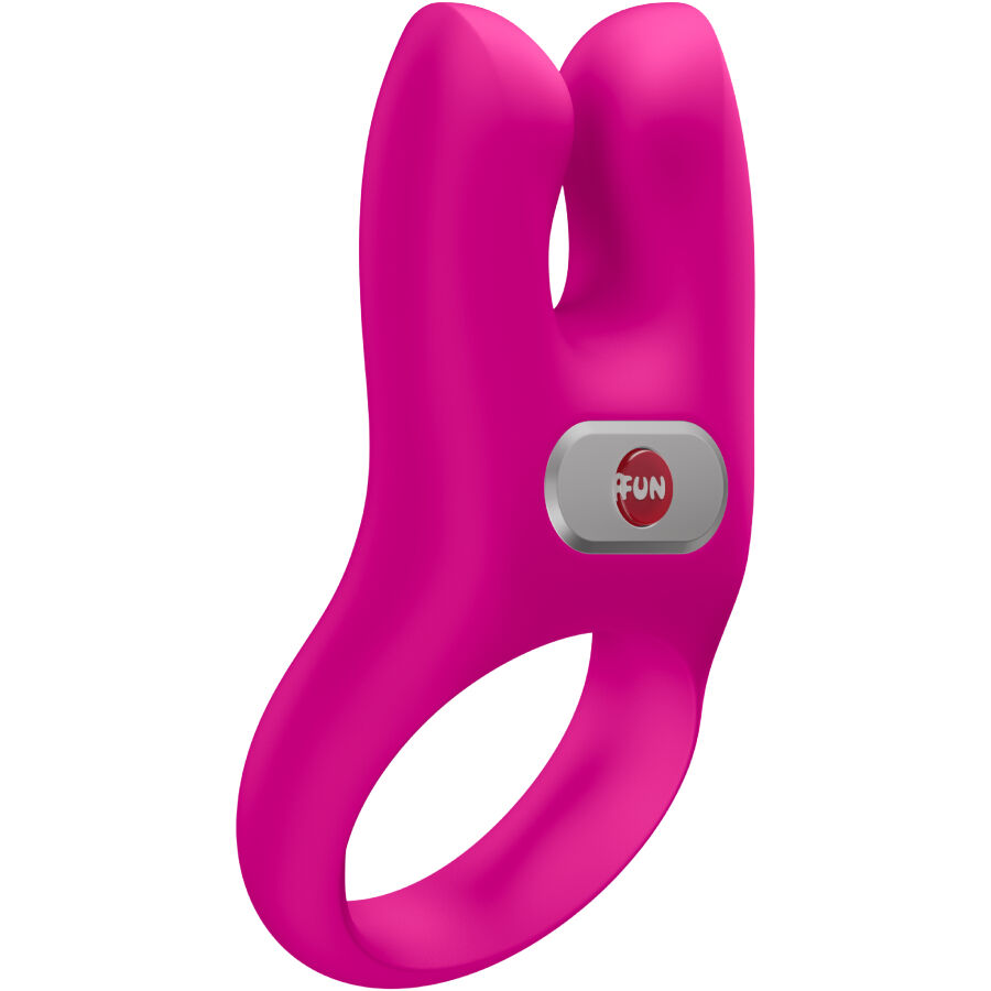 Anillo vibrador para el pene FUN FACTORY NOS Classic, magenta