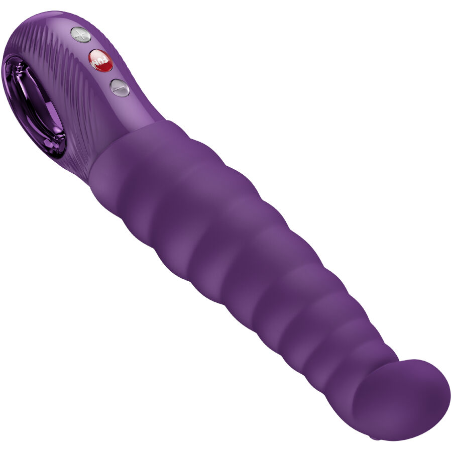 Vibrador de punto G FUN FACTORY Patchy Paul, morado oscuro