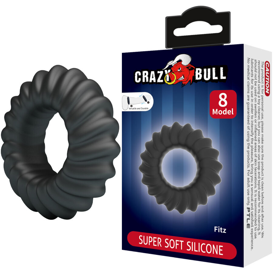 Anillo para el pene Crazy Bull Fitz Model 8 sin vibración