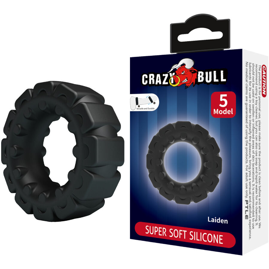 Crazy Bull Laiden Model 5 anillo para el pene ajustable sin vibración