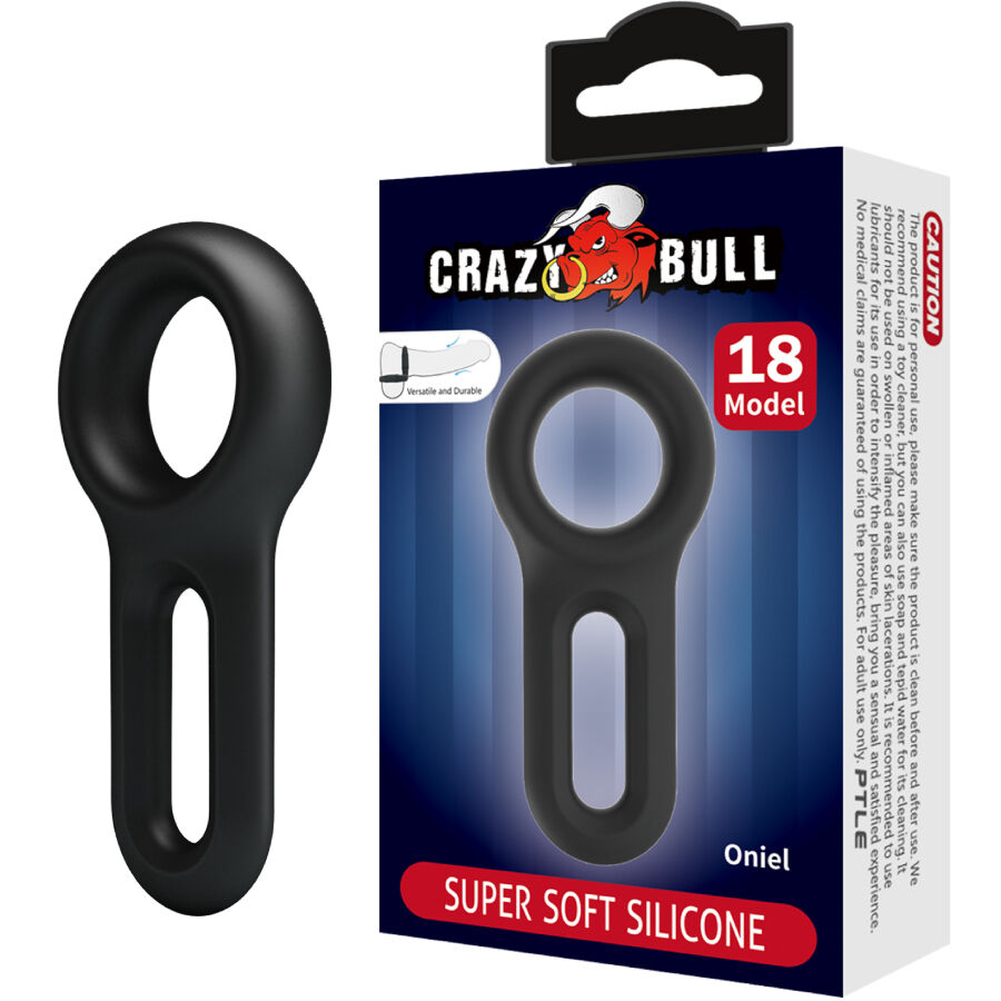 Anillo para el pene Crazy Bull Oniel Model 18 sin vibración