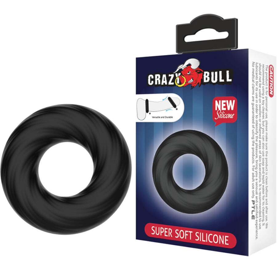 Anillo para el pene Crazy Bull Spiral sin vibración