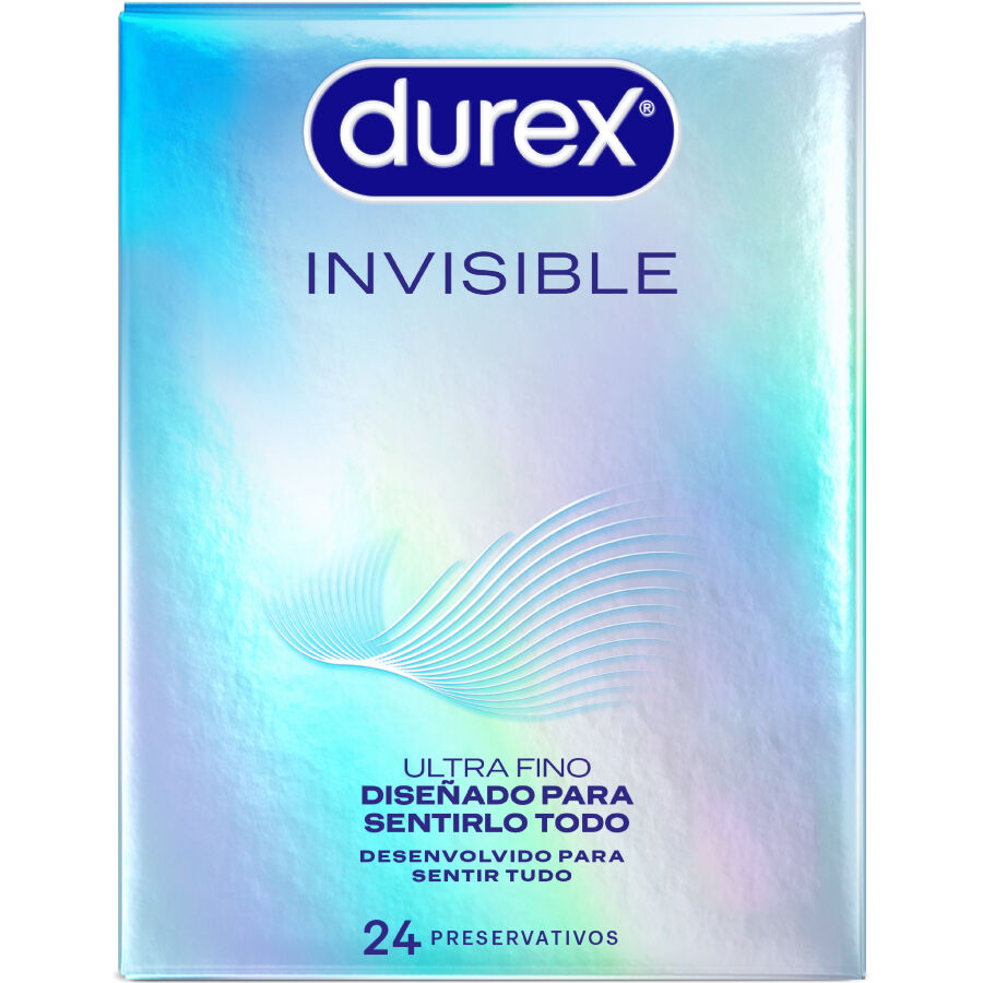 Preservativos finos Durex Invisible, 24 unidades