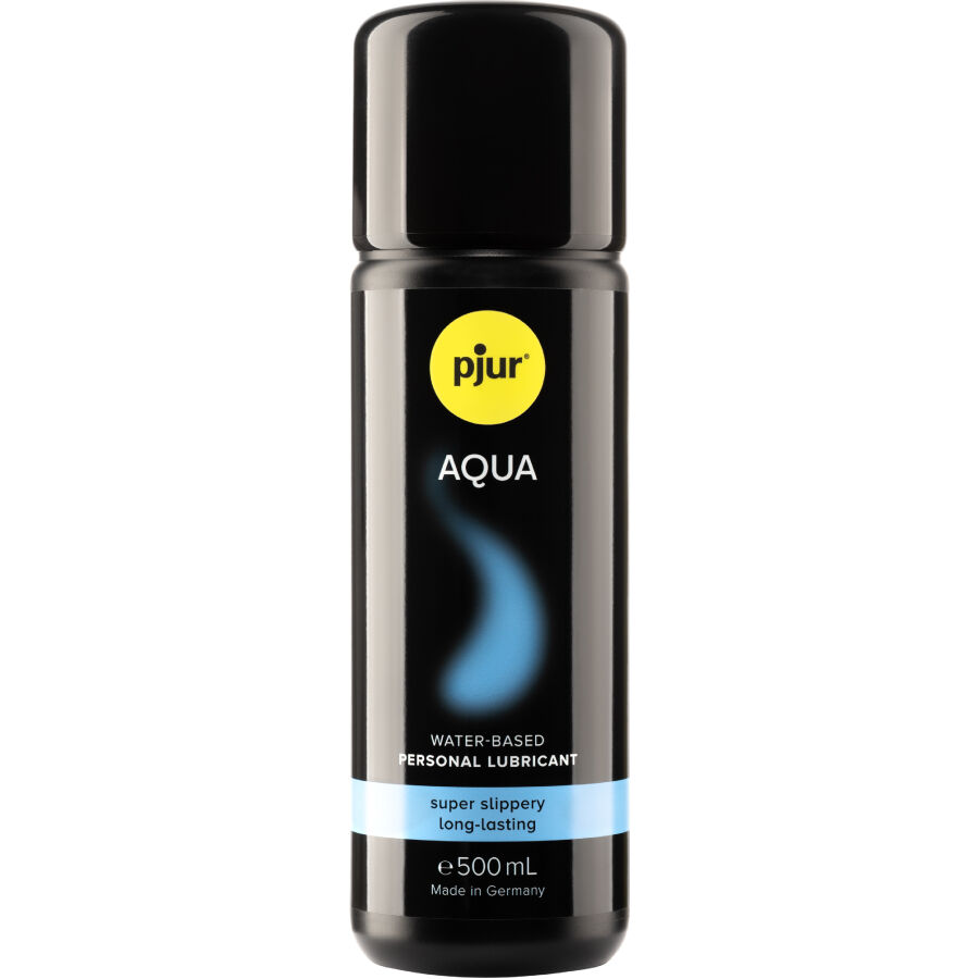 Lubricante de base acuosa PJUR Aqua, 500 ml