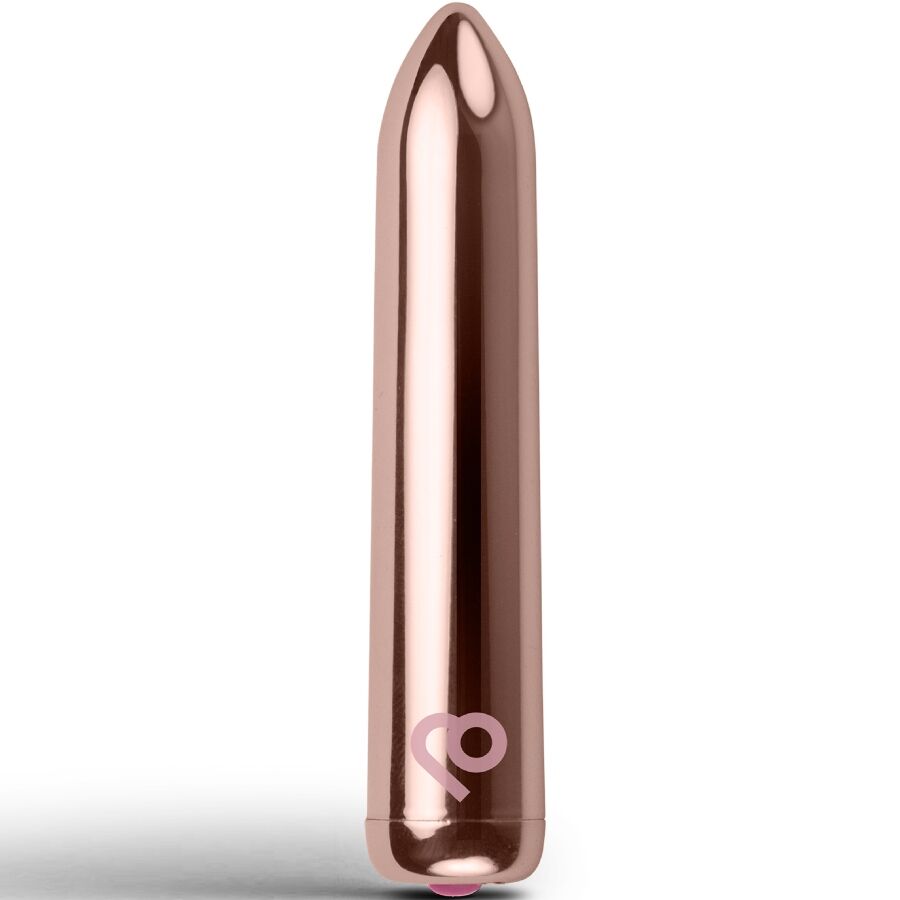 Minivibrador recargable ROCKS-OFF Golden Rose