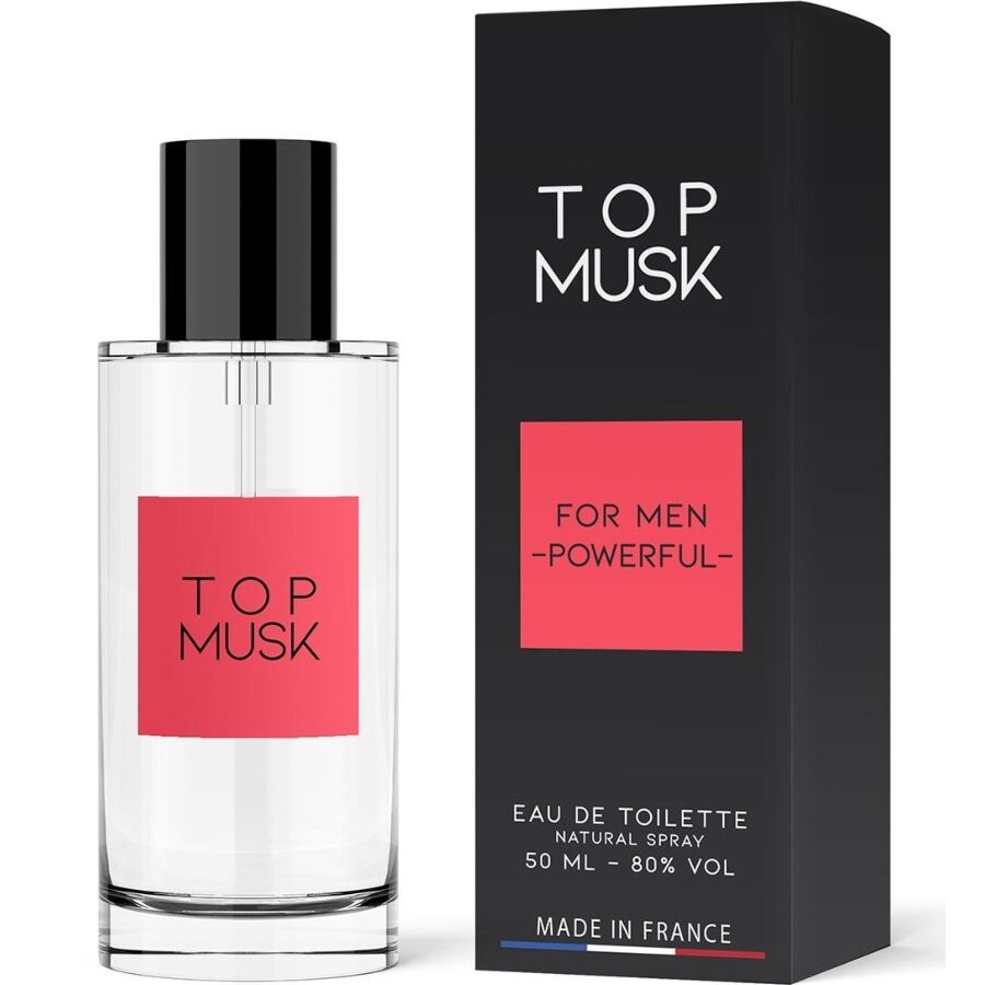 RUF Top Musk Eau de Toilette para hombre, 50 ml