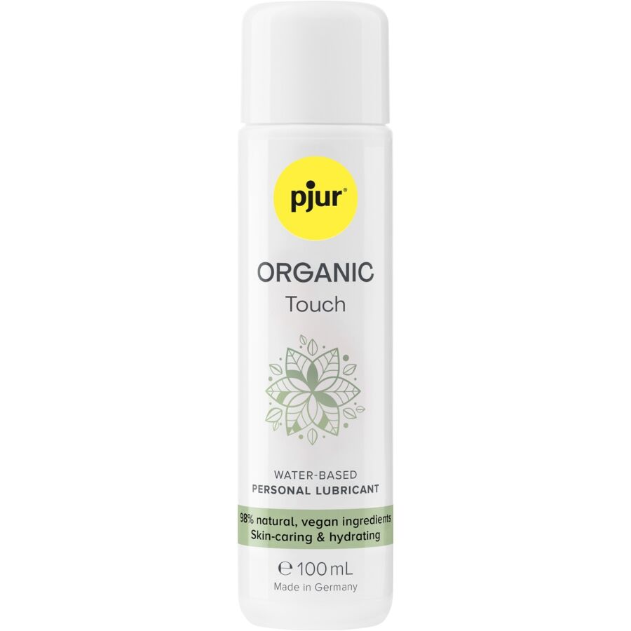 Lubricante de base acuosa pjur ORGANIC Touch, 100 ml