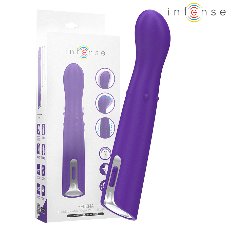 Vibrador INTENSE Helena Up & Down con bolas móviles