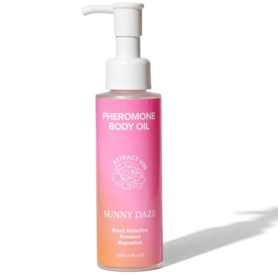 Aceite de masaje EYE OF LOVE BLOOM Sunny Daze con feromonas, 120 ml