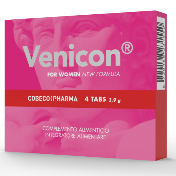 Complemento alimenticio Cobeco Venicon Women, 4 cápsulas