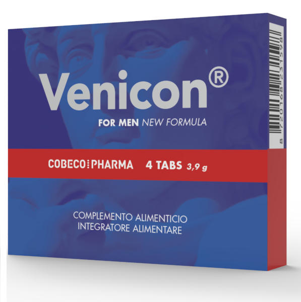 Complemento alimenticio Cobeco Venicon for Men, 4 comprimidos